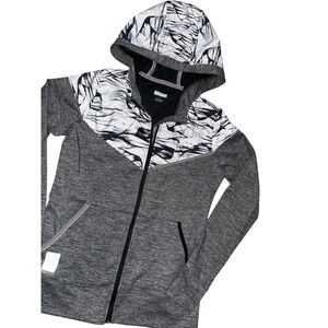 Zoot Dawn Patrol FZ Running Gray Full Zip Hoodie Jacket‎ Small Triathlon Jog